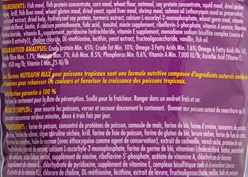 Nutrafin A6718 Max Tropical Fish Flakes, 180g (6-Ounce) - Image 6