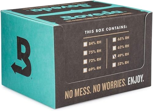 Miniatura 2 de Boveda Instrumentos musicales de madera control de humedad de 2 vías de 49  RH tamaño 70 para instrumentos de madera protege todos los instrumentos