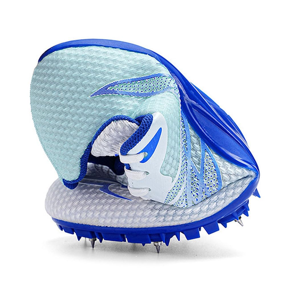 Picos Zapatos para Pista y Campo 8 Clavos Zapatillas Deportivas Correr Respirable Profesionales Adulto Niños 35-45 EU