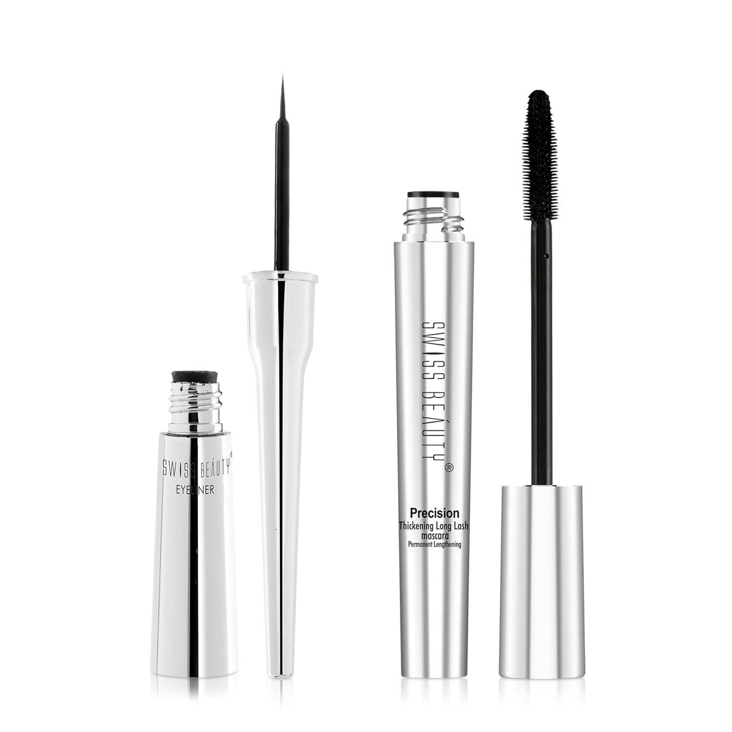 Buy Swiss Beauty Power Pack Eye Combo Eyeliner & Mascara Online at