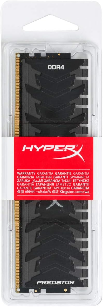 Black Friday - 80% OFF Kingston Technology HyperX Predator High Performance - 8GB 3600MHz DDR4 CL17 (HX436C17PB4/8)