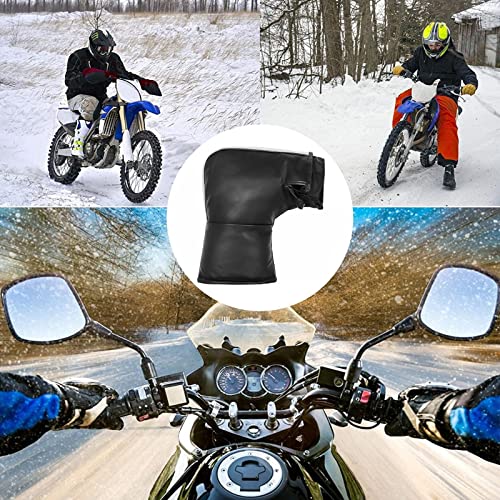 Luvas de guiador Luvas do guiador da motocicleta, luvas do pára-brisa do inverno, a tampa impermeáve