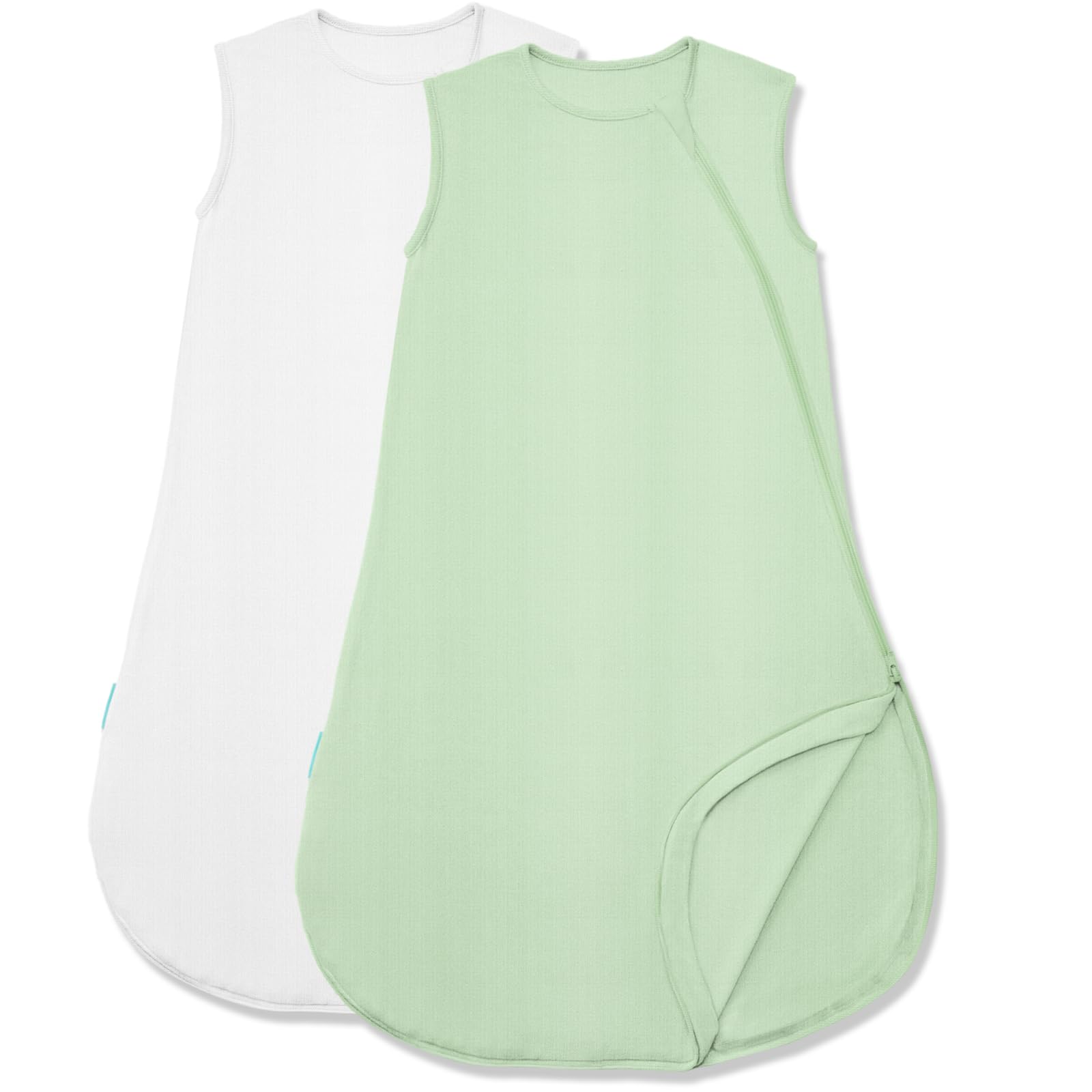 Supersoft Sleep Sack 0.5 TOG, Premium Bamboo Viscose Sleeping Bag Thin Baby Wearable Blanket 2-Way Zipper Sleepsacks