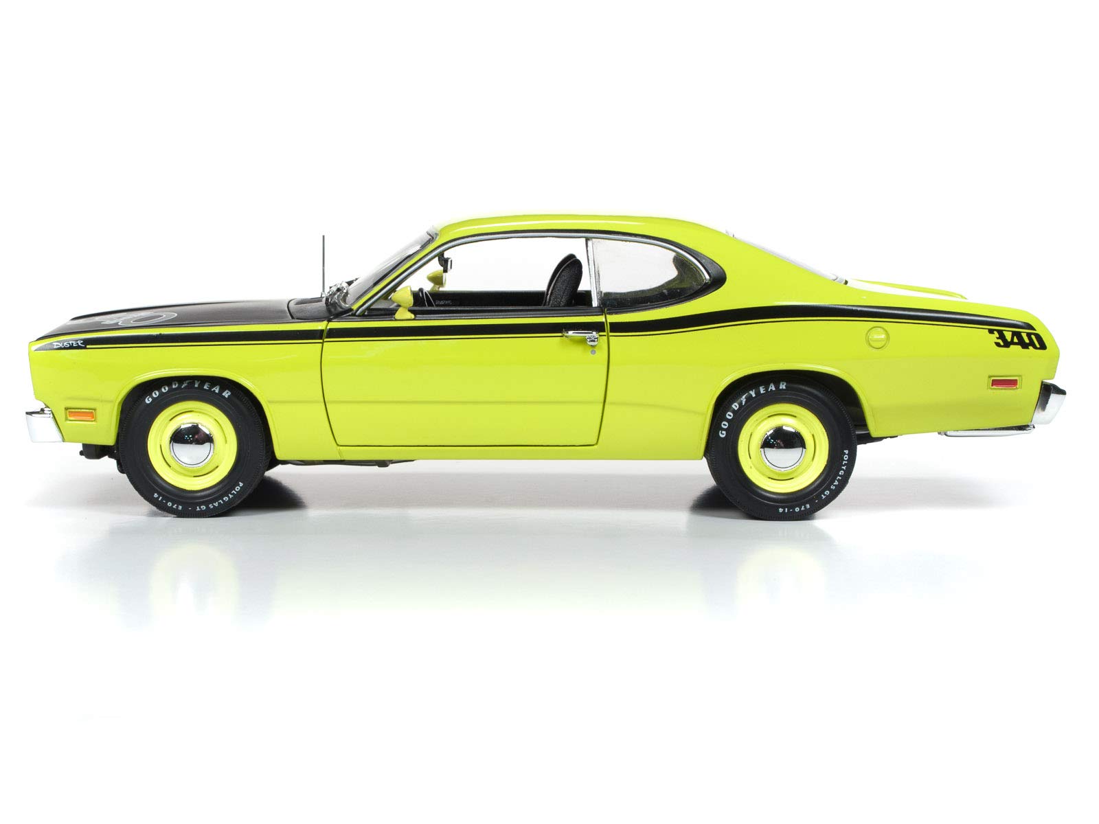 1971 Plymouth Duster 340 Hardtop Green with Black Hood MCACN