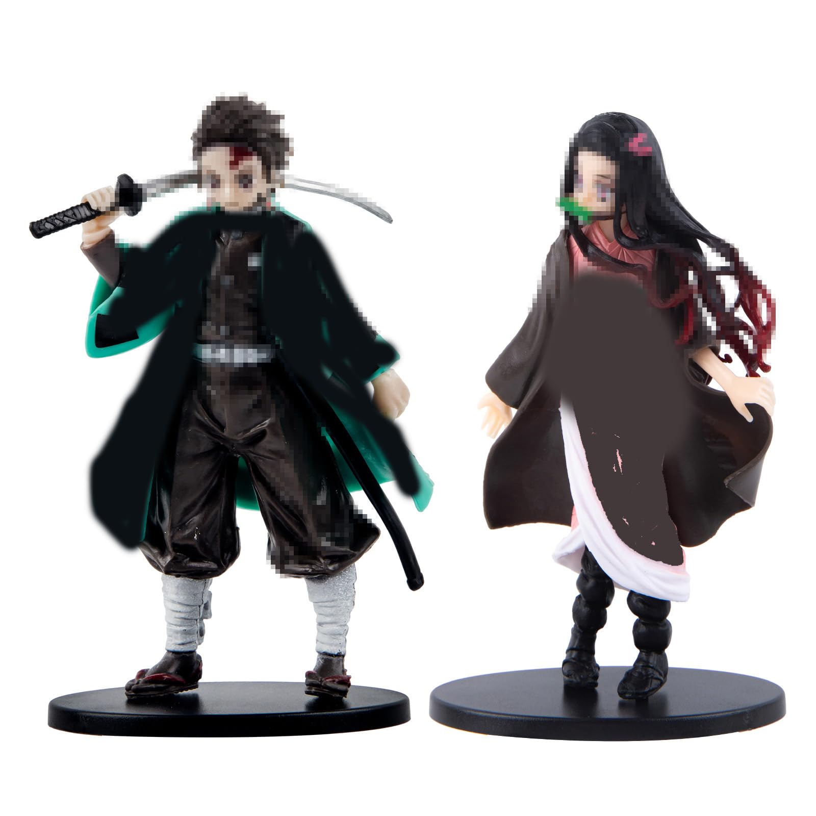 Luclay Demo Slaye Figuren Kinder Spielzeug Set- Anime Charakter Action Figuren, Cartoon Puppen Figur Sammelmodelle DemoSlaye Merch für Fans Jungen Mädchen Geschenke für Tischdeko Party Weihnachten
