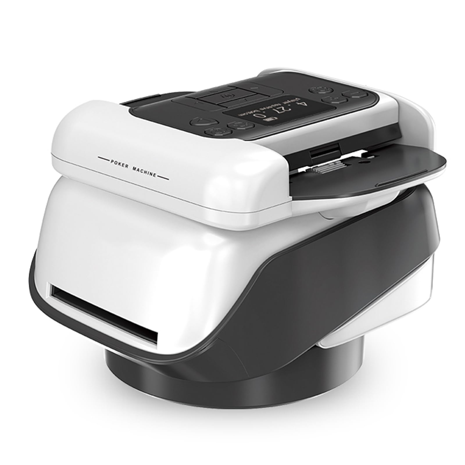 2 in 1 Shufflers elettrico Card e rivenditore 360 gradi rotante | 2 in 1 Shuffler automatici della carta da 360 gradi, commerciante di carte e macchina di mescolamento ricaricabili