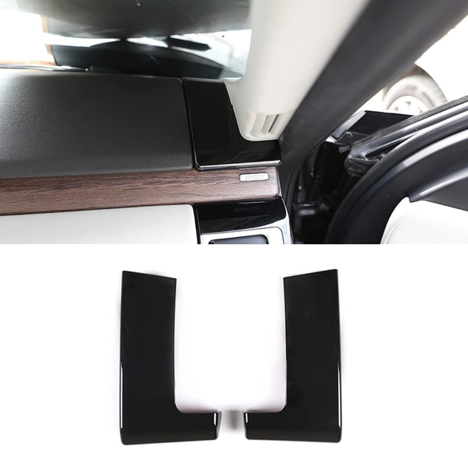 para Land Rover Discovery 5 L462 LR5 2017-2019 para Range Rover Sport 2018-2019, Color de Fibra de Carbono ABS Plástico Car Styling Tablero de Instrumentos Decoración de la Cubierta Trim