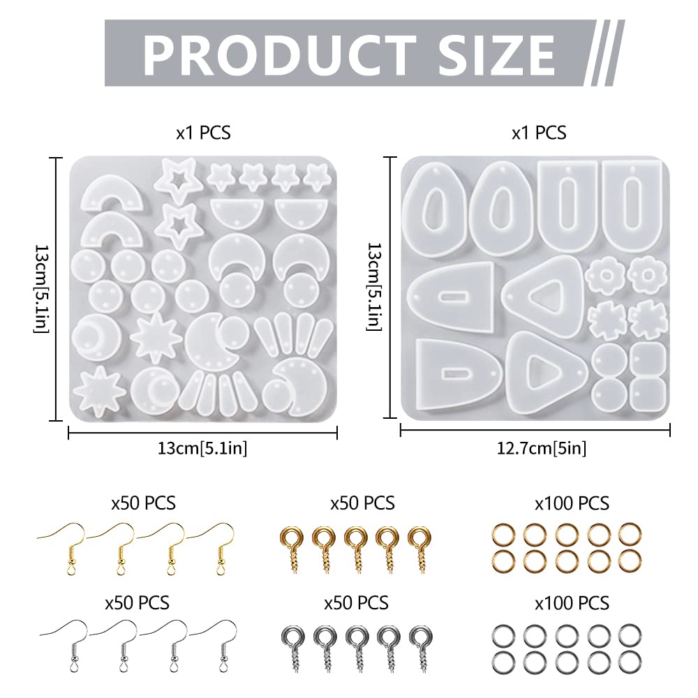 HyzaPhix 2 stks Sieraden Casting Mallen Water Drop Siliconen Mal Ovale Hanger Hars Mold Teardrop Earring Siliconen Mal met Gat voor DIY Sieraden Ambachten Kettingen Oorbellen (2 stuks HyzaPhix 2 stks Sieraden Casting Mallen Water Drop Siliconen Mal Ovale Hanger Hars Mold Teardrop Earring Siliconen Mal met Gat voor DIY Sieraden Ambachten Kettingen Oorbellen (2 stuks