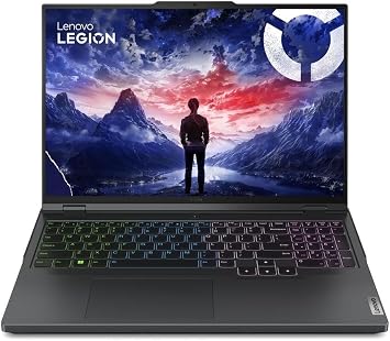 Lenovo Legion 2024 Laptop, 16-Core Intel Core i7-14650HX, 16" WQXGA 165Hz IPS Display, NVIDIA GeForce RTX 4060, 24GB DDR5 1TB SSD, Four-Zone RGB Backlit Keyboard, Wi-Fi 6E, Win11 Pro