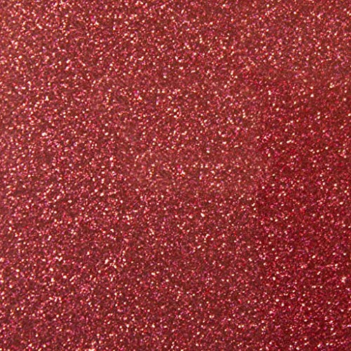 Siser Glitter HTV 20" x 12" Sheet Iron on Heat Transfer Vinyl (Blush