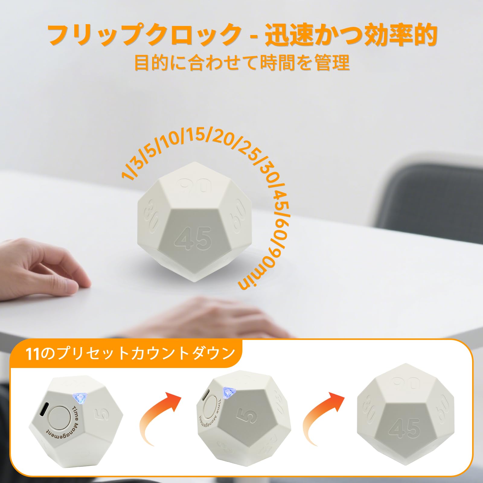 Amazon｜YZ 充電式 ミニキッチンタイマー 11種類プリセット