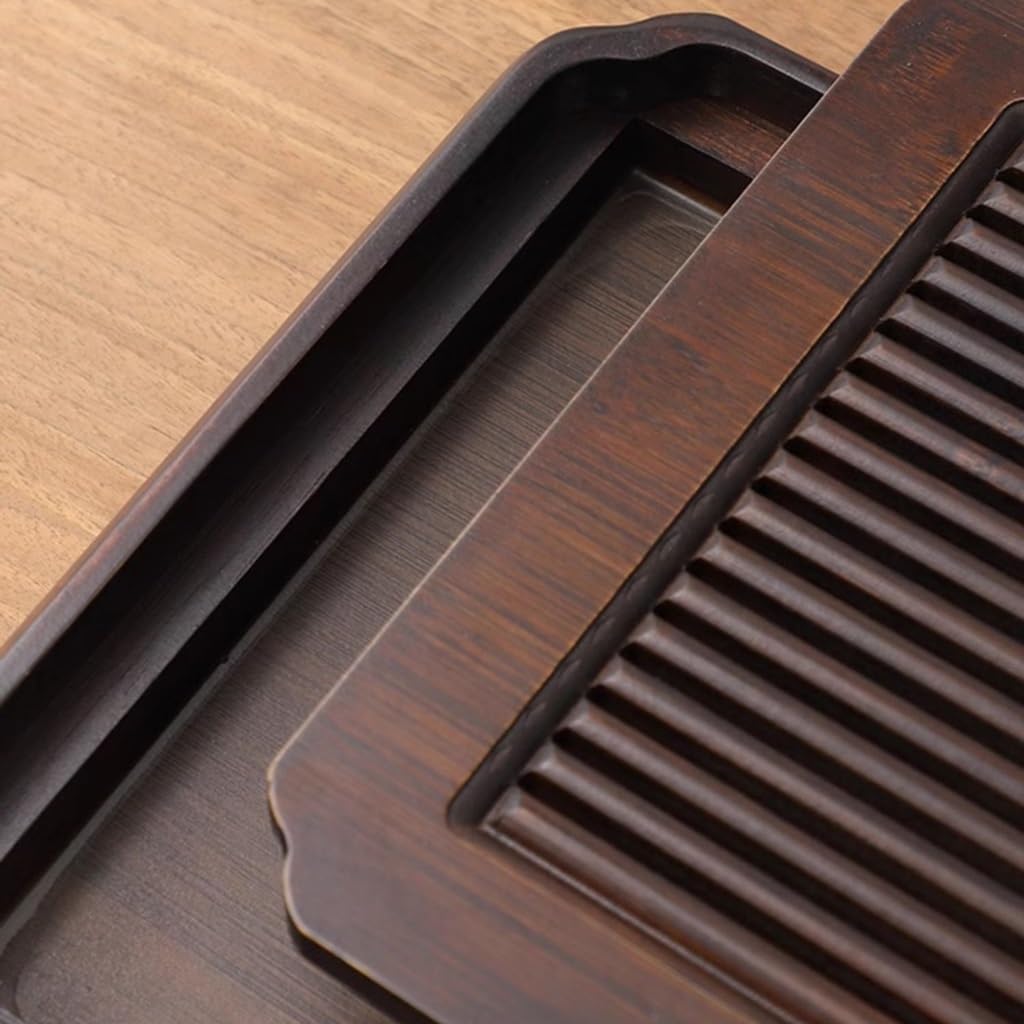 Bandeja para Mesa de café, Bandeja para té, Bandeja para escurrir té, Bandeja para Juego de té, Almacenamiento de Agua, Mesa de té, Servicio de té