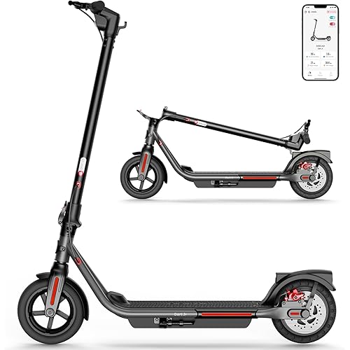 Electric Scooter, 8.5"/10"/12" Tires,Peak 500W/650W/700W Motor, 19/20/23/25Mph,15/16/18/20/30 Miles Long Range, Folding Scooter Adults for Commuting