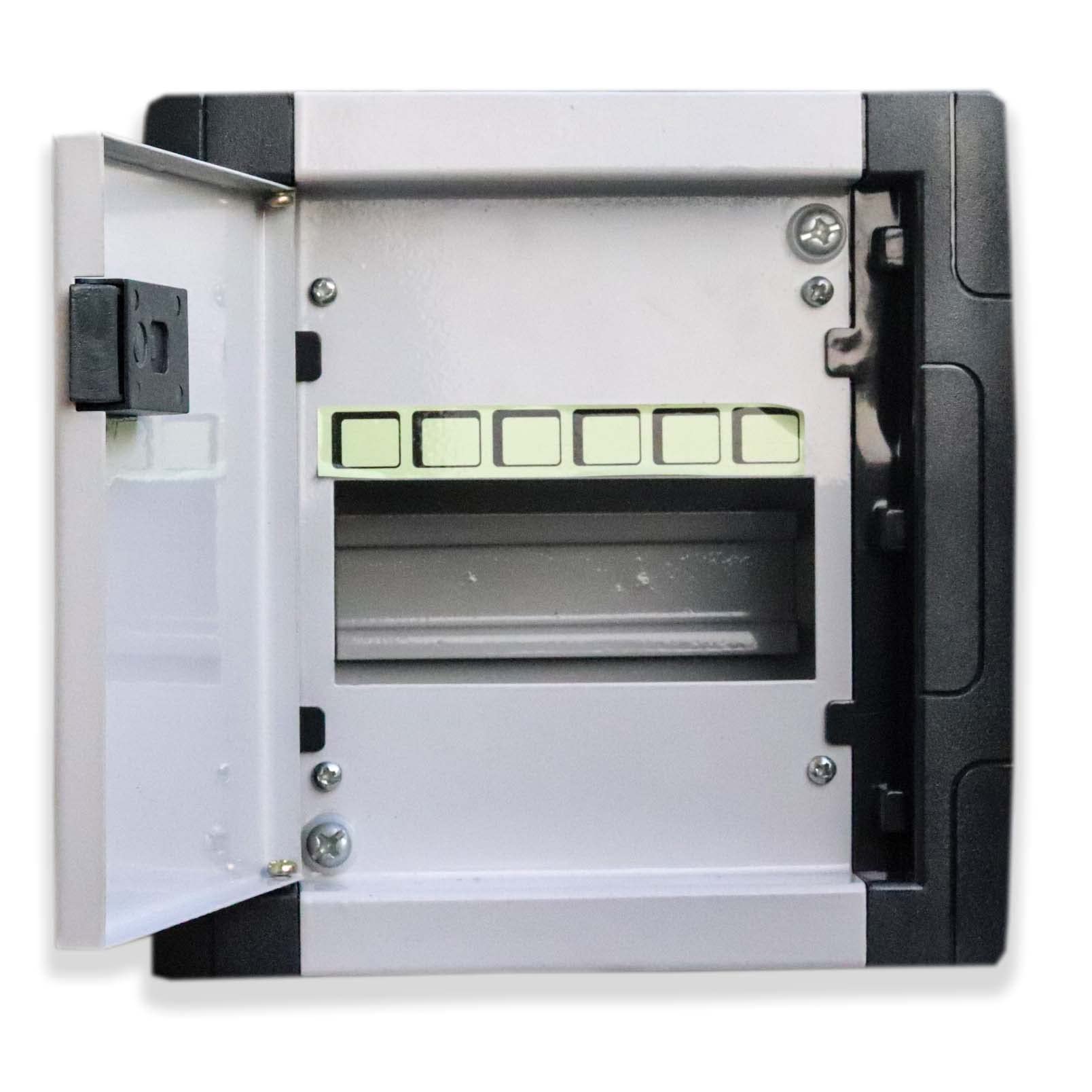 Smuf 6 Way Double Door SPN MCB Heavy Metal Distribution Box