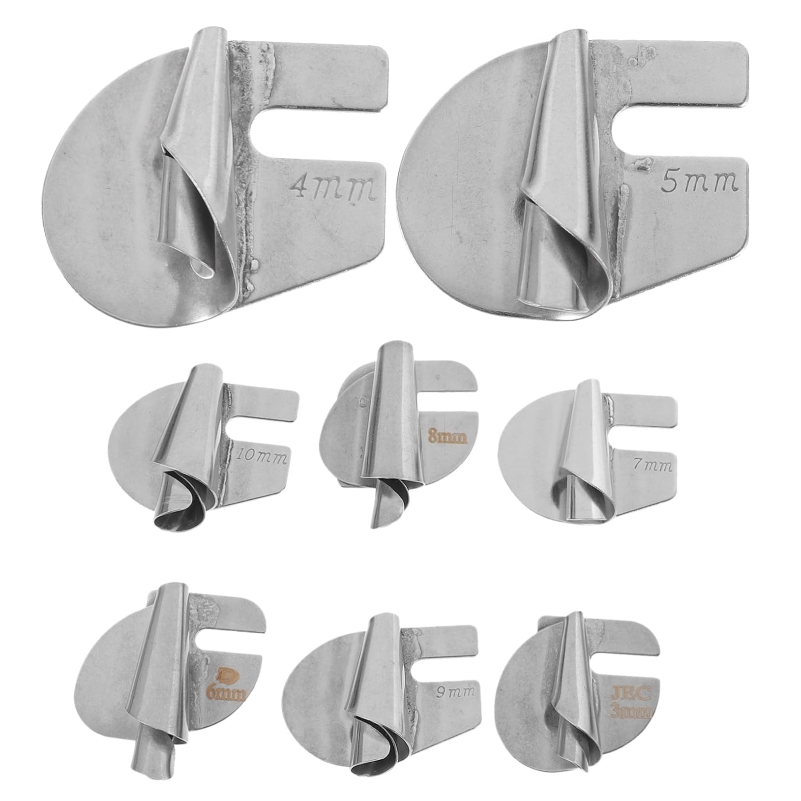 Angoily 4 Ensembles Accessoires De Couture De Ourlet Roulé Universels pour Machines À Compatible avec Plupart Modèles Utilisation Pratique pour Finitions Parfaites 8 Pièces * 4
