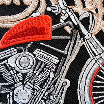 Amazon.co.jp: 大きな刺繍アイロンワッペン アップリケ パッチ