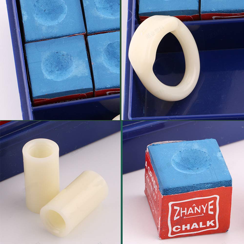 Accessori Biliardo, Accessori da Biliardo in Pelle per Stecca Biliardo Strumento di Riparazione di Punta Suggerimenti per Stecche da Biliardo Biliardo Suggerimenti ​per Biliardo