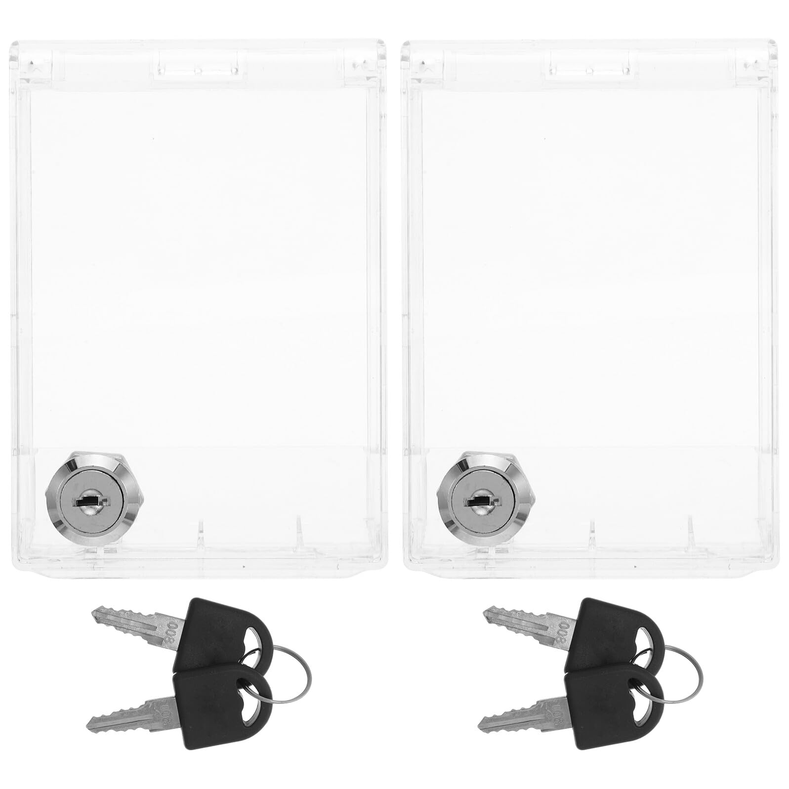 Caja transparente para termostato que evita cambios de temperatura accidentales