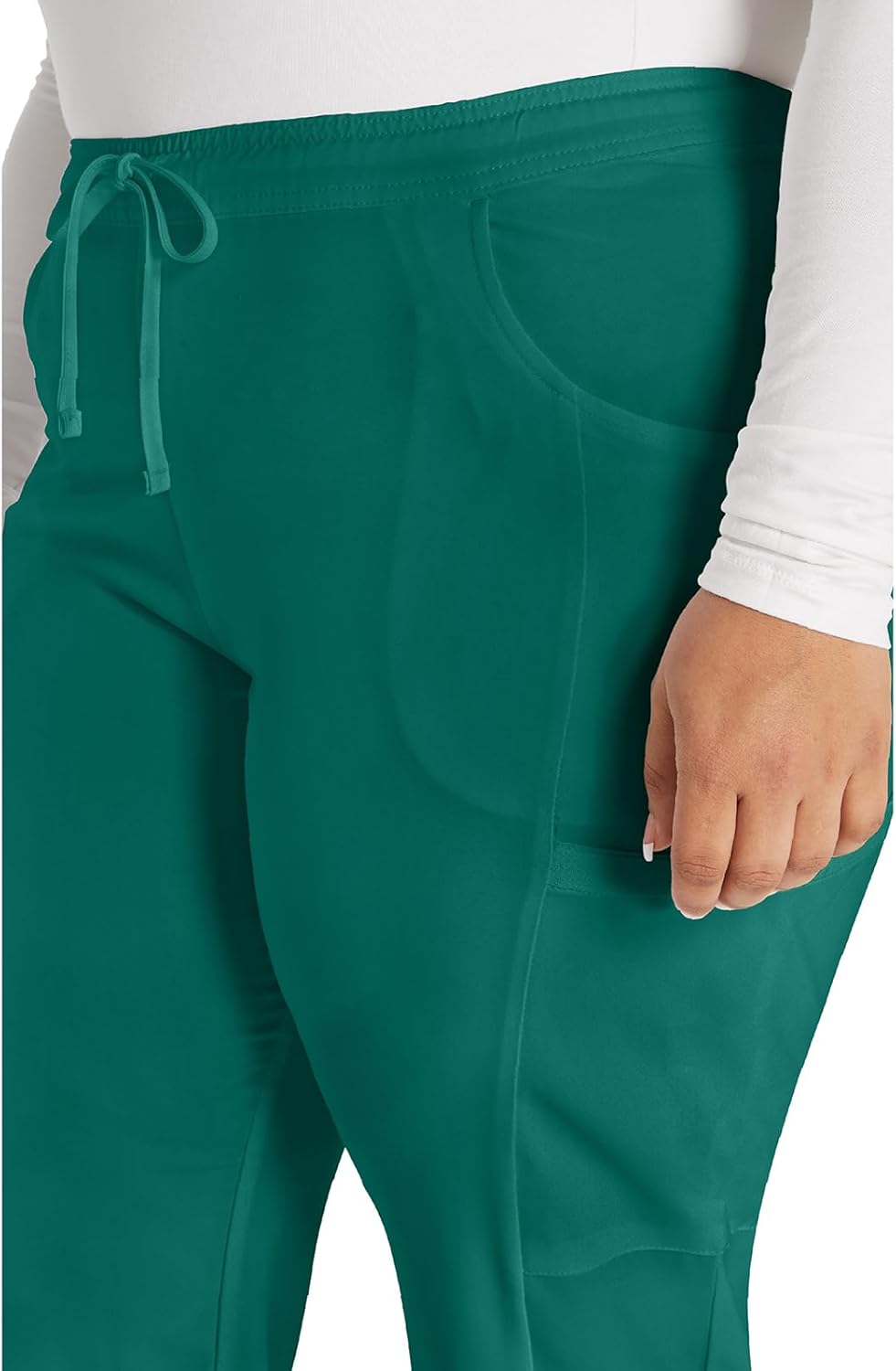 Dickies Scrubs for Women, Drawstring Cargo Scrub Pants with Four-Way Stretch and Moisture Wicking DK010 - Image 4