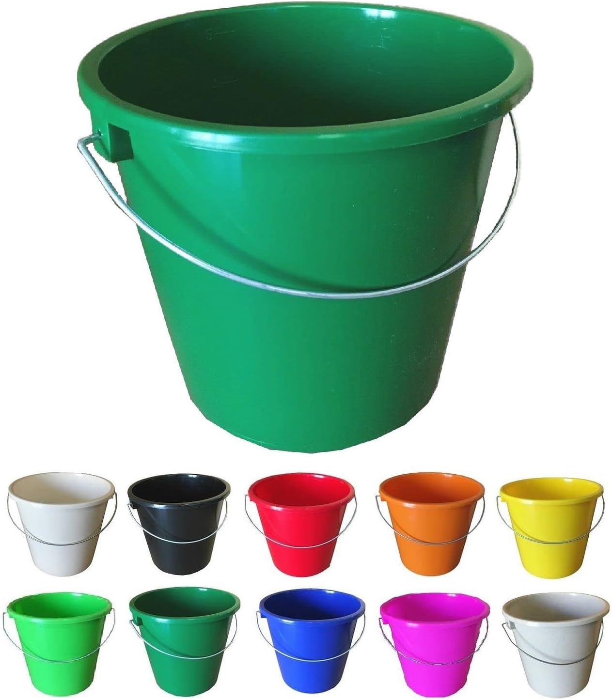 Small bucket with 5 litre scale or lid, GEWA foodsafe