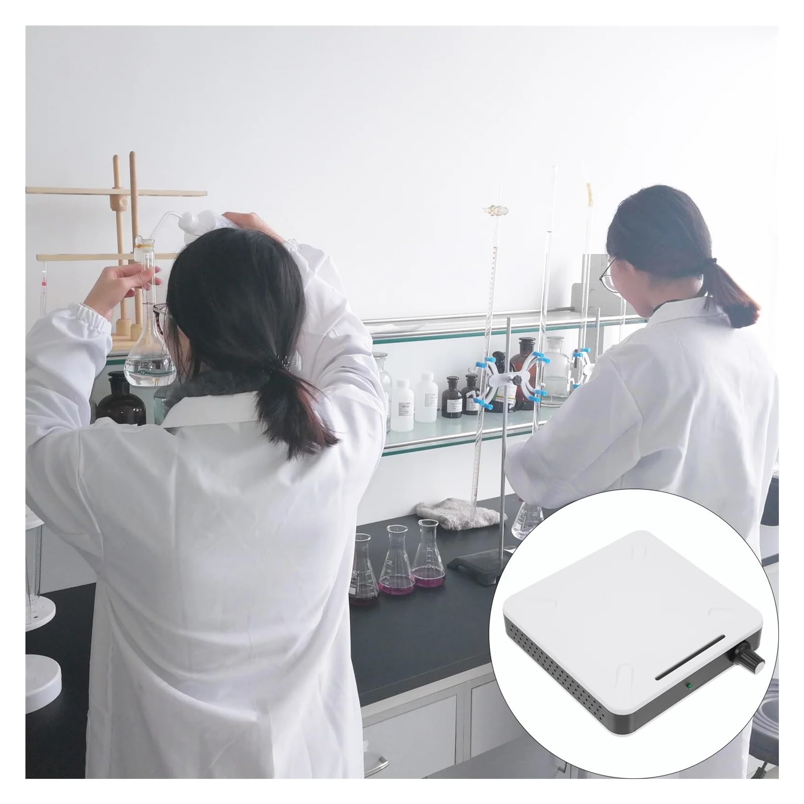 Agitador De Placa, Agitadores Mezcladores De Laboratorio, Barra Agitadora, Palos Calientes, Suministros De Accesorios, Barra Agitadora Magnética Mecánica
