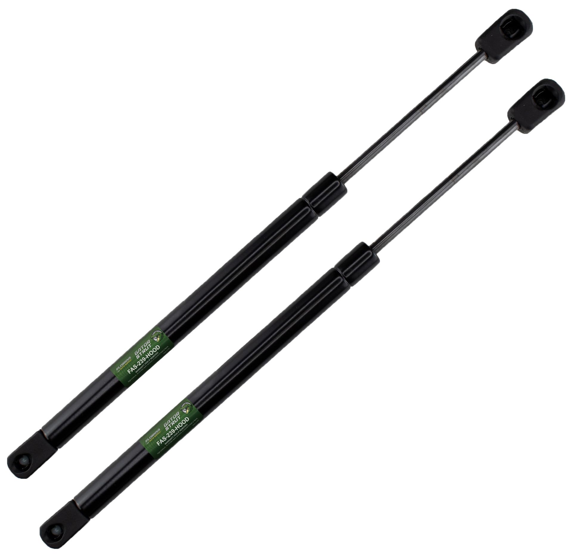 2 Hood Lift Supports, Compatible with: 2005-2009 Buick Lacrosse- Gas Spring by Florida Auto: FAS-239-2