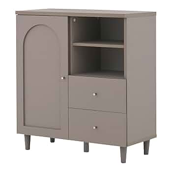 Amazon.co.jp: キャビネット 北欧 おしゃれ 幅75 ホワイト 木製