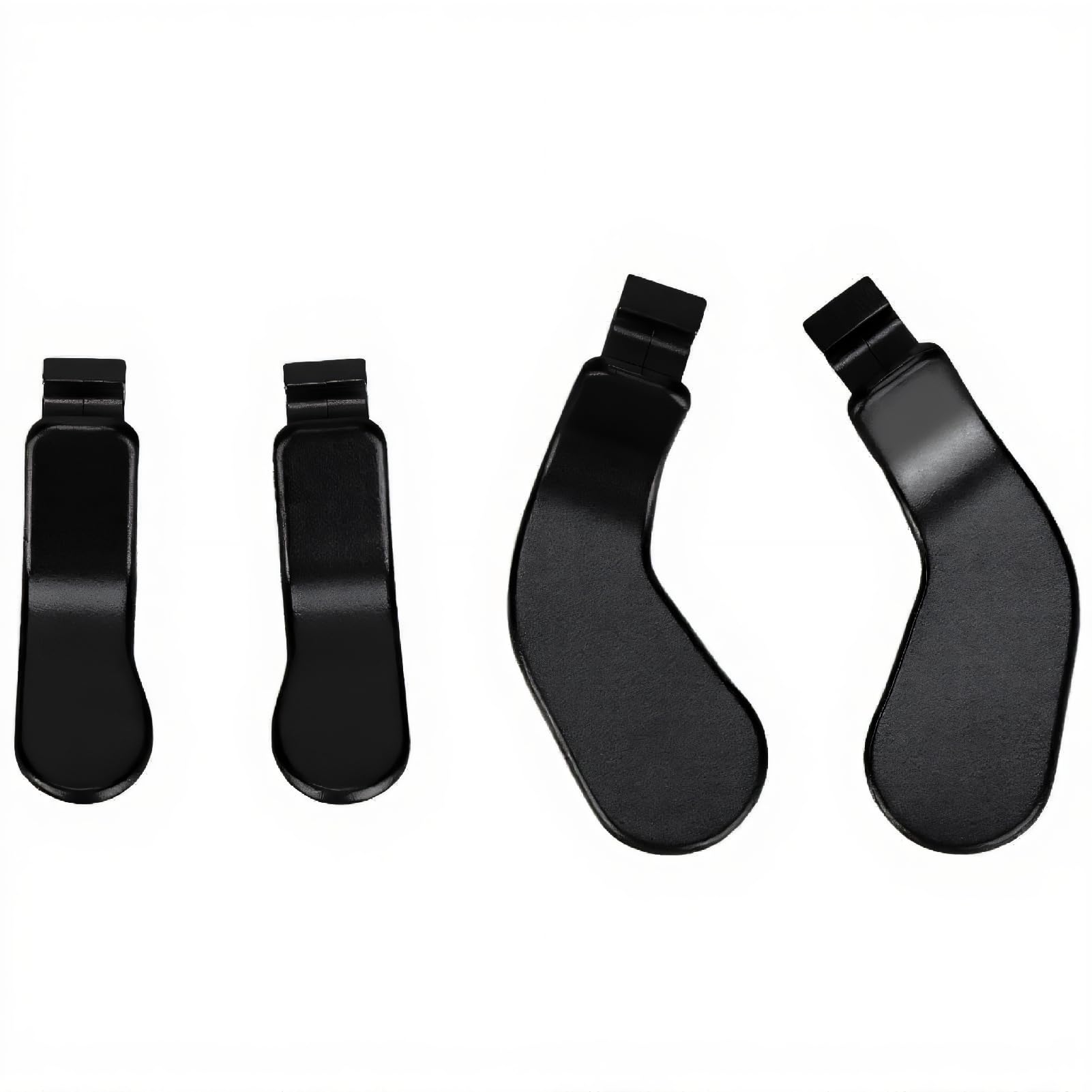 Cuifati Controller Paddles for One Elite Controller Series 2 Premium Stainless Steel Metal Material 4pcs Controller Paddles (Black)-image-34