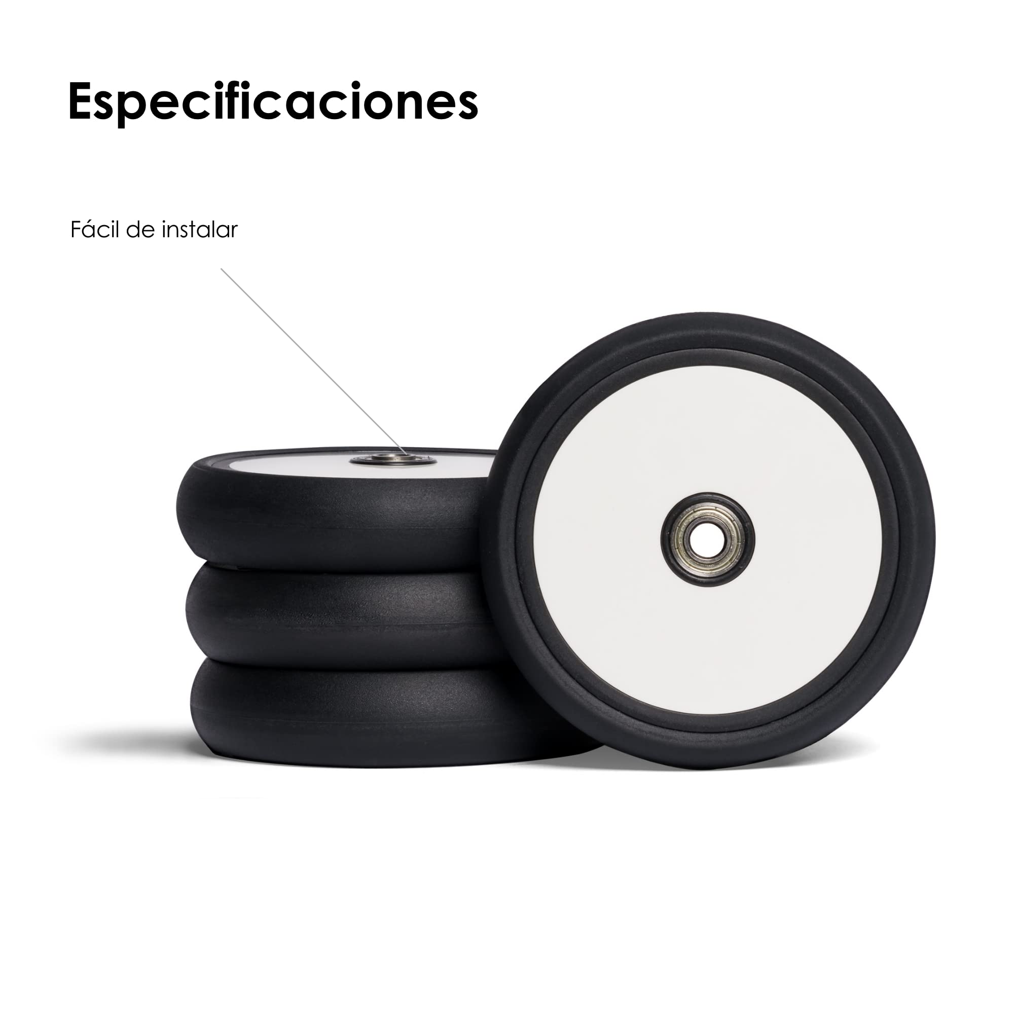 Pack de ruedas BABYZEN YOYO - Cuatro ruedas de repuesto para el cochecito