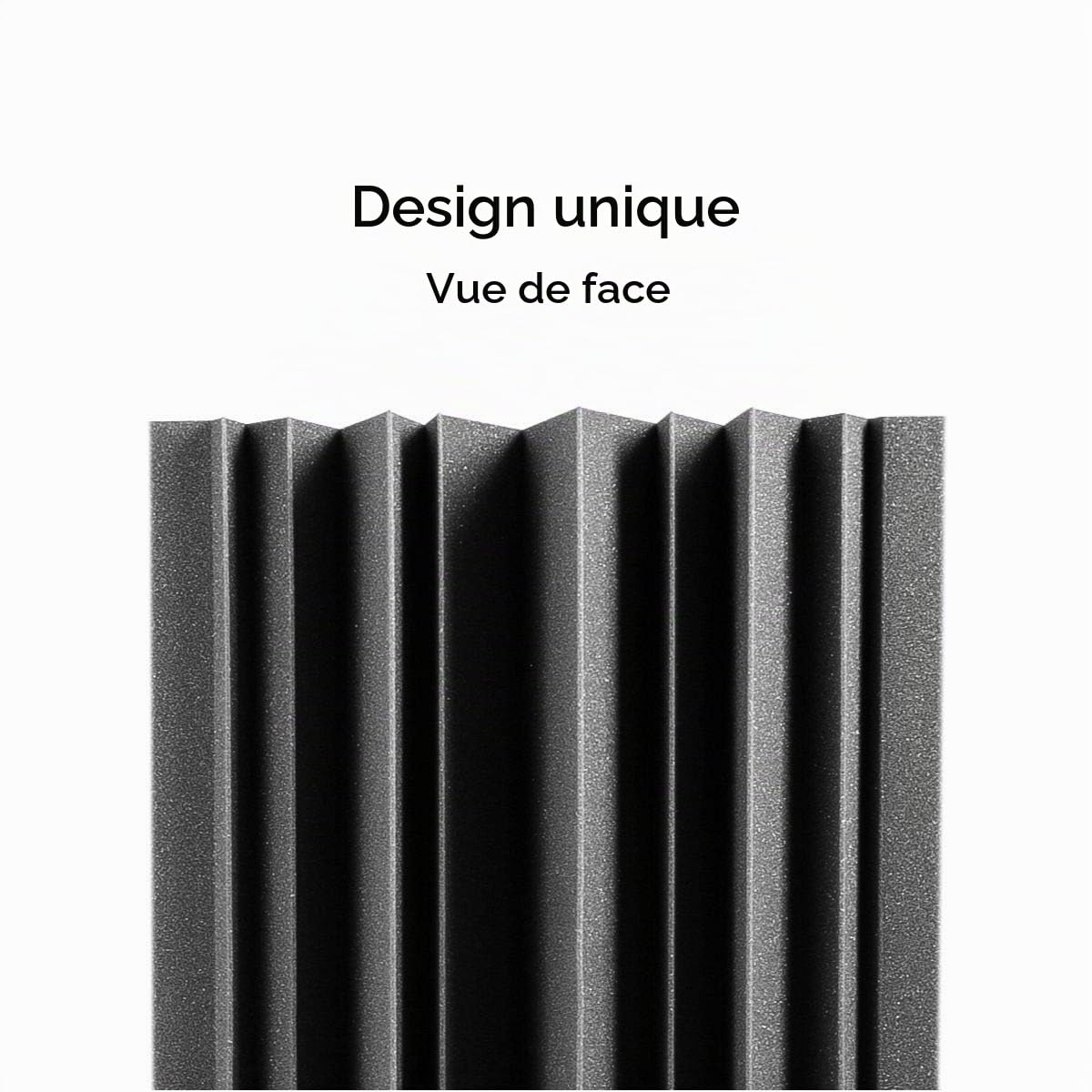 ACOUSPANEL Bass Traps Studio Pro, Absorbeurs Large Bande 59x30x30cm Gris Anthracite Non compressé (2 Unités)