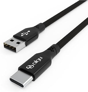ALGU – USB C Cable, (1-Pack, 9.9 ft) Type C Charger Cable, USB A to USB C Charging Cable Fast Charge for Samsung Galaxy and Other UCB C Charger, Fast Charging and Data Transfer Cord