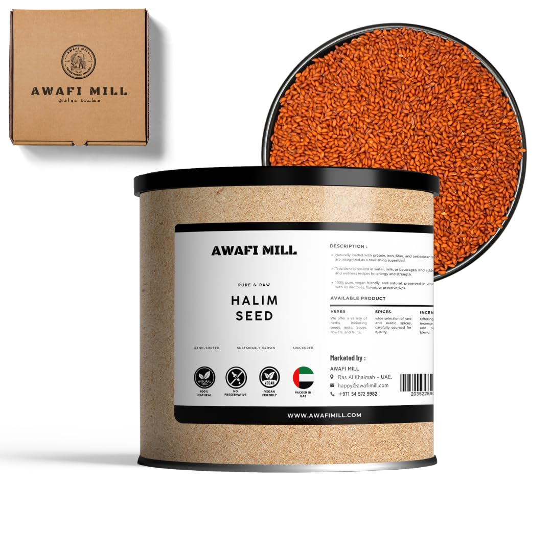 Halim Seeds (Garden Cress/Aliv/Chandrashoor/Asario) | Culinary Seeds for Soaked Drinks, Laddoos, Kheer, Porridges & Baking - 100 g | 3.5 Oz