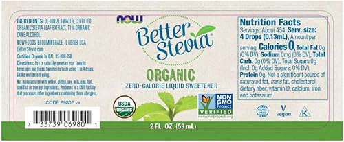Vista 10 de Now Foods – Mejor Stevia Extracto de líquido limón Twist, 733739069795, 2 onza, 1, 1