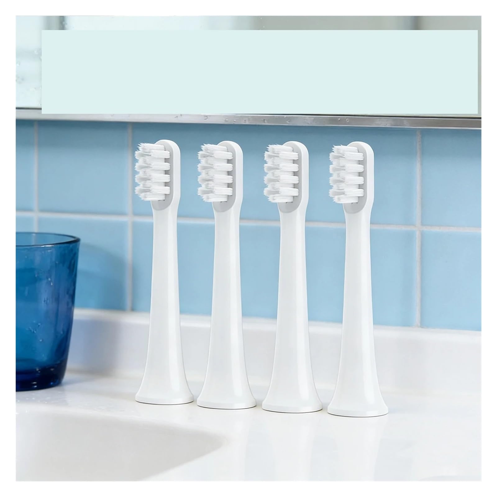 30 cabezales, compatible con PHILIPS | Cabezales de plástico para cepillos de adultos, recambios para cuidado bucal diario(PHILIPS-30pcs)