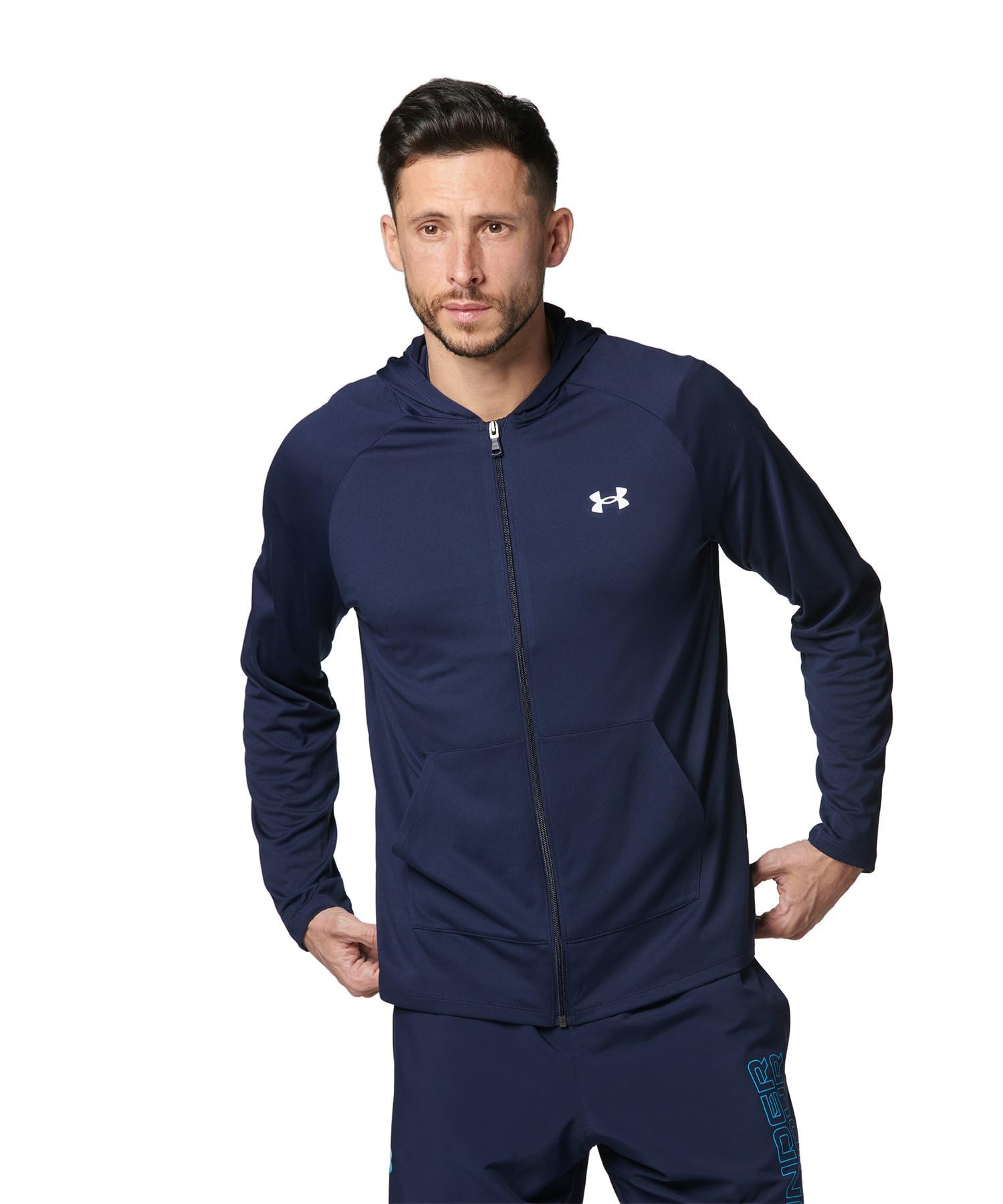 [アンダーアーマー] UA Tech FZ Hoodie Midnight Navy / / XL