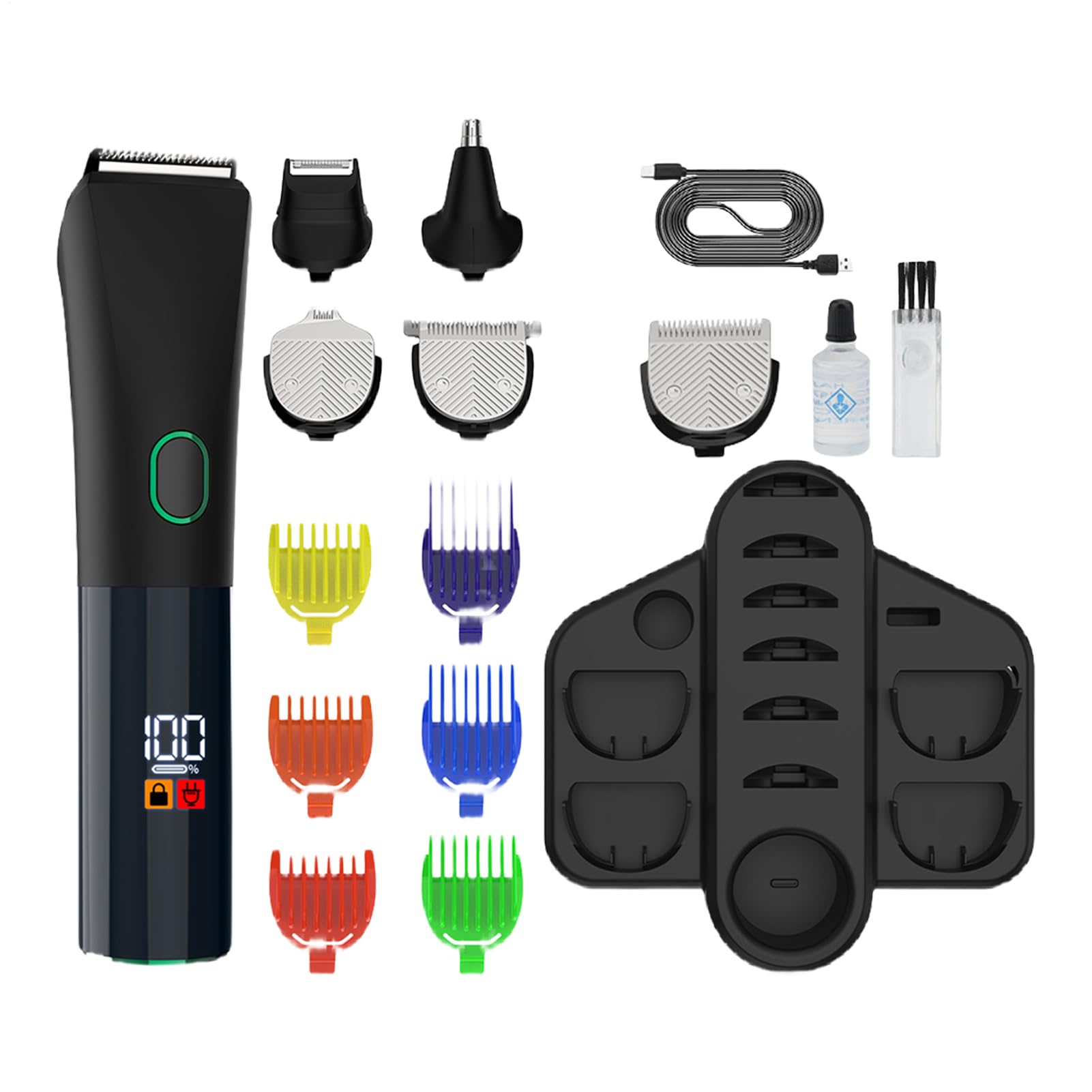 TRIMMER FOR MEN, TRIMER Zestaw męki elektrycznej brody