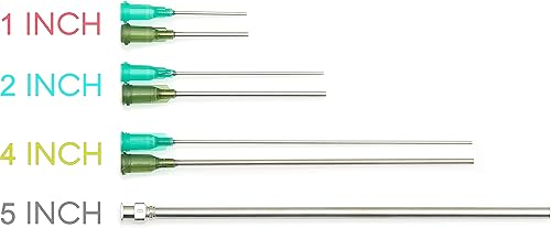 Miniatura 2 de The Single 2.0 fl oz - Kit de jeringa industrial multiusos con 7 puntas de dispensación 5 pulgadas, 0.28 oz, 4 pulgadas + 2 pulgadas + 1 pulgada