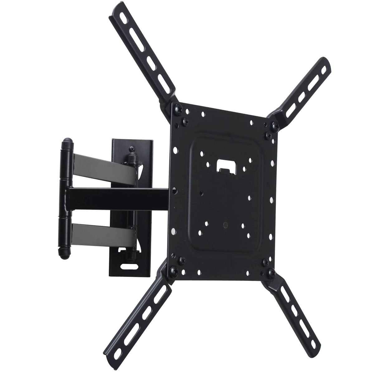 VideoSecu TV Wall Mount Bracket Full Motion Swing Out Tilt and Swivel Articulating Arm for Most 22-55 inch LCD LED 3D TV, up to 400x400 VESA ML532B WP4
