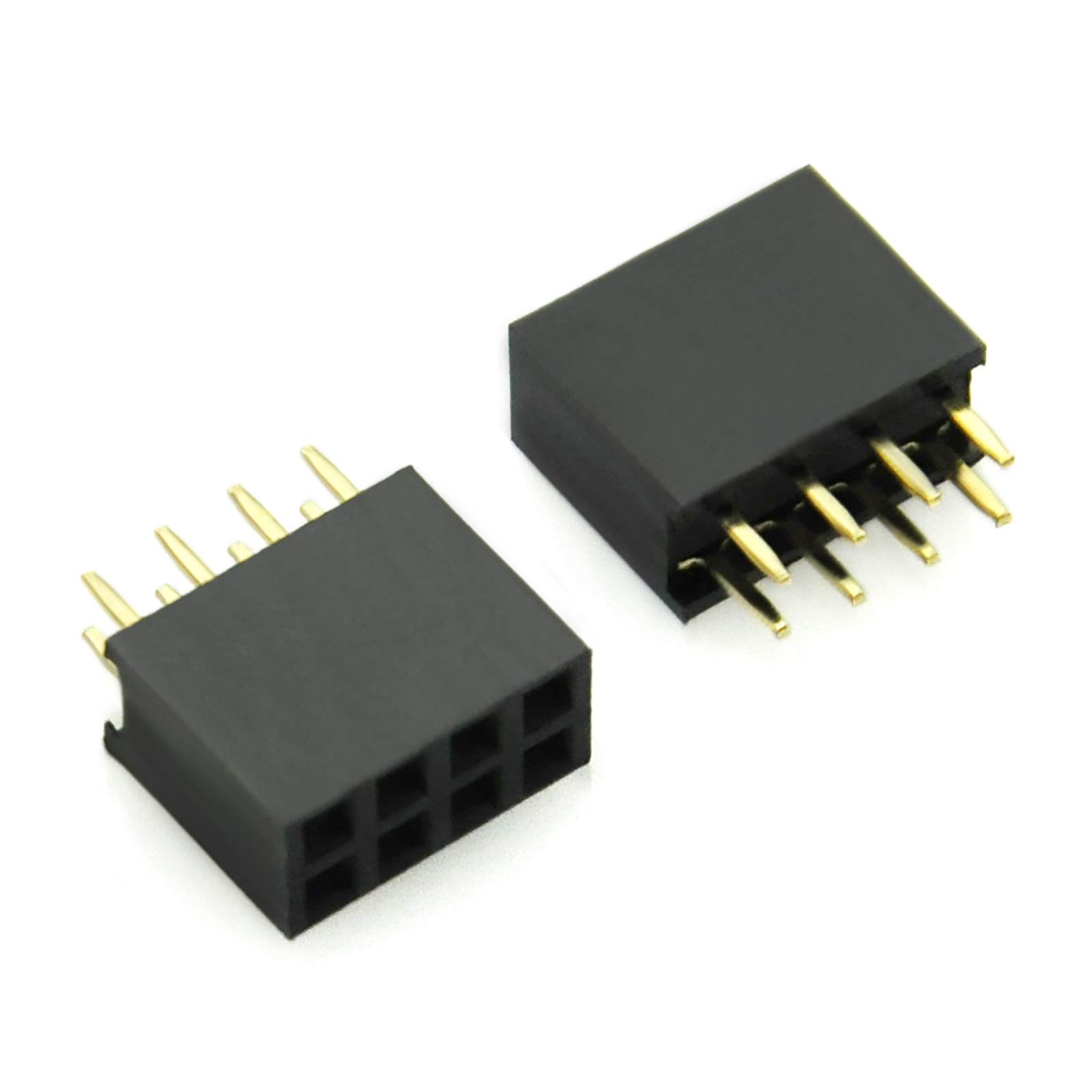 Gikfun 2.54mm Pitch 2X4 8 Pin Female Double Row Straight Header