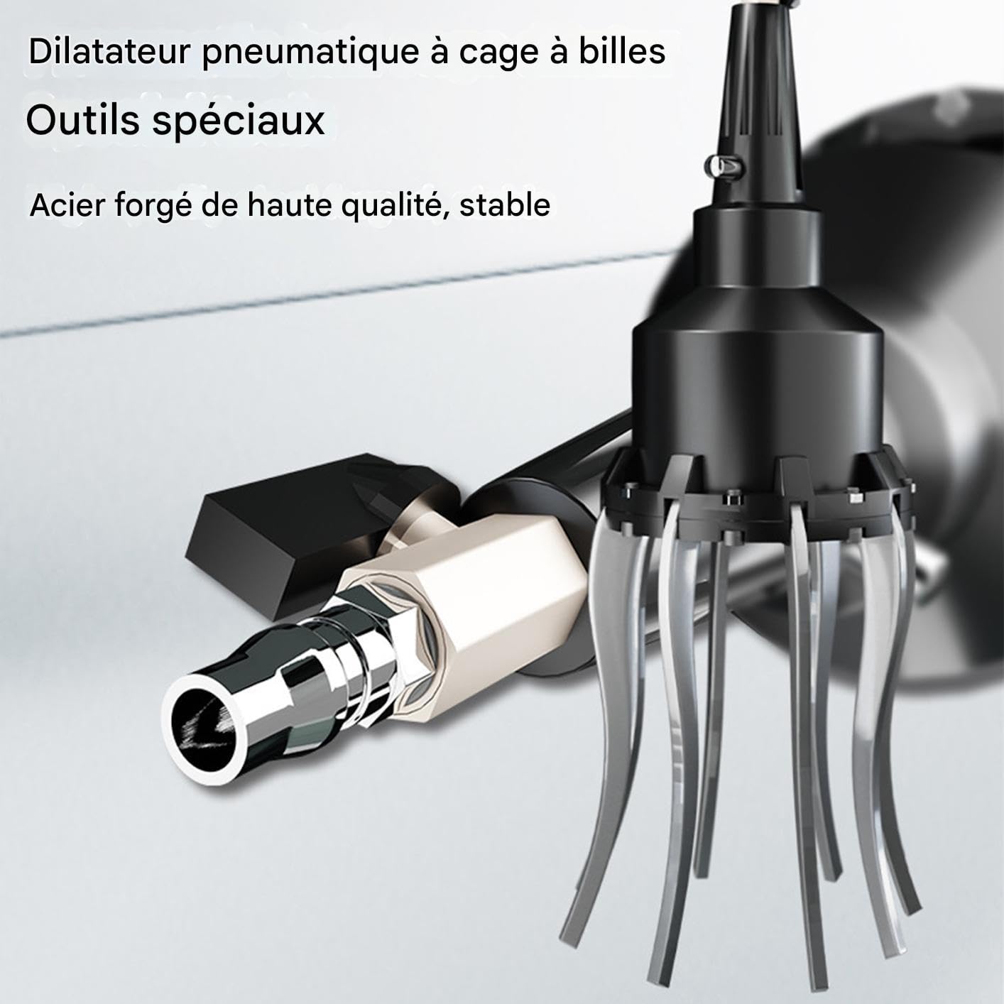 Outil d'Élargisseur de Manchon de Cardan - Gonfleur Pneumatique pour Soufflet de Cardan - Écarteur Anti-Dérapage pour Cage à Billes Extérieure de Voiture et Quad