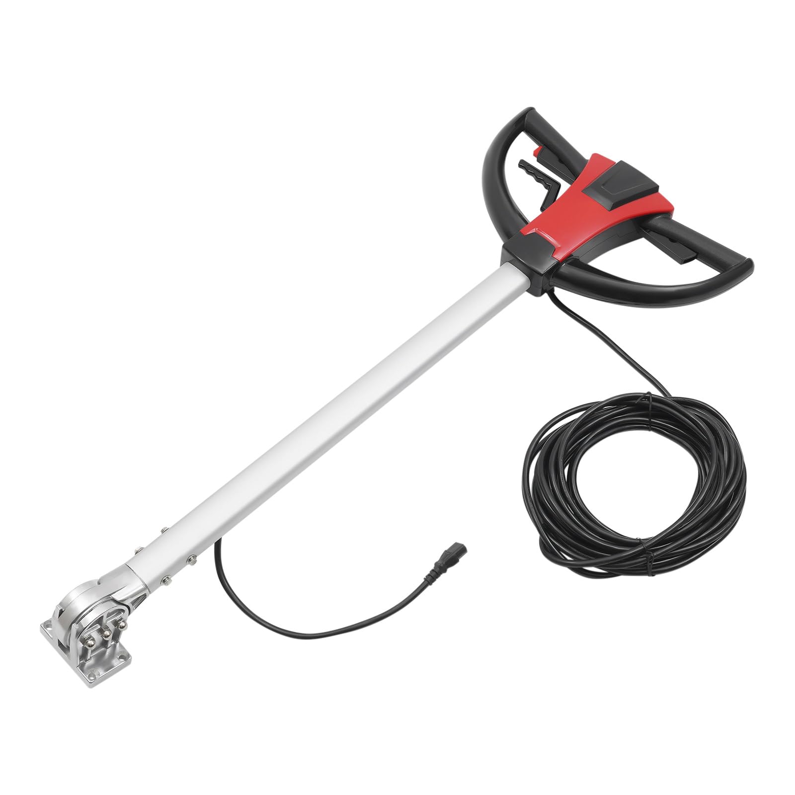 Pulidora de suelo de 1100 W, pulidora con pieza de mano, soporte para almohadillas, depósito de agua, cepillo de techo duro