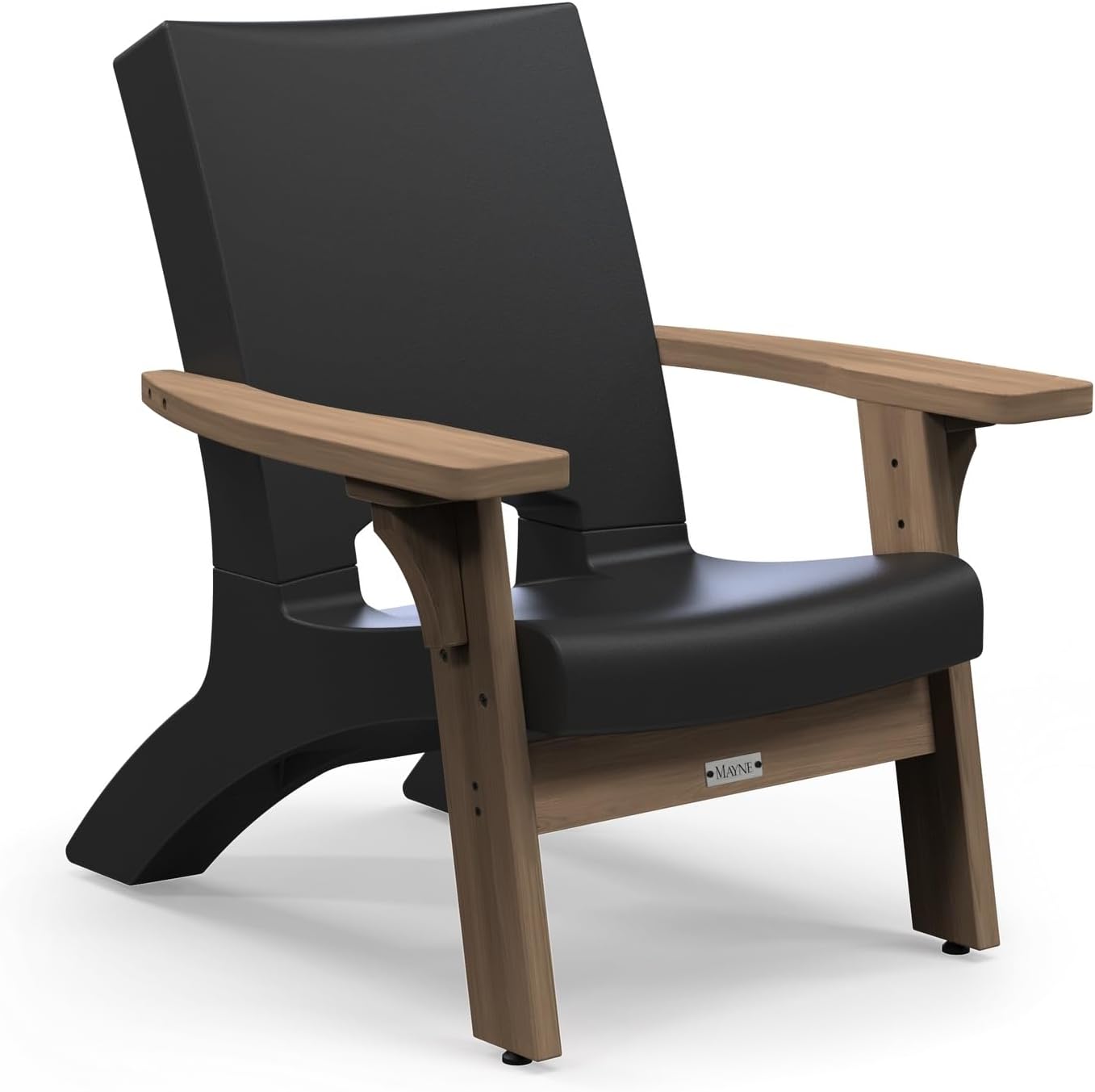 Mayne Mesa Outdoor Furniture Oversized Chair - Modern Patio Furniture with Built-in UV Inhibitors, Climates, Easy Assembly, Spacious Design, Supports Up to 350lbs