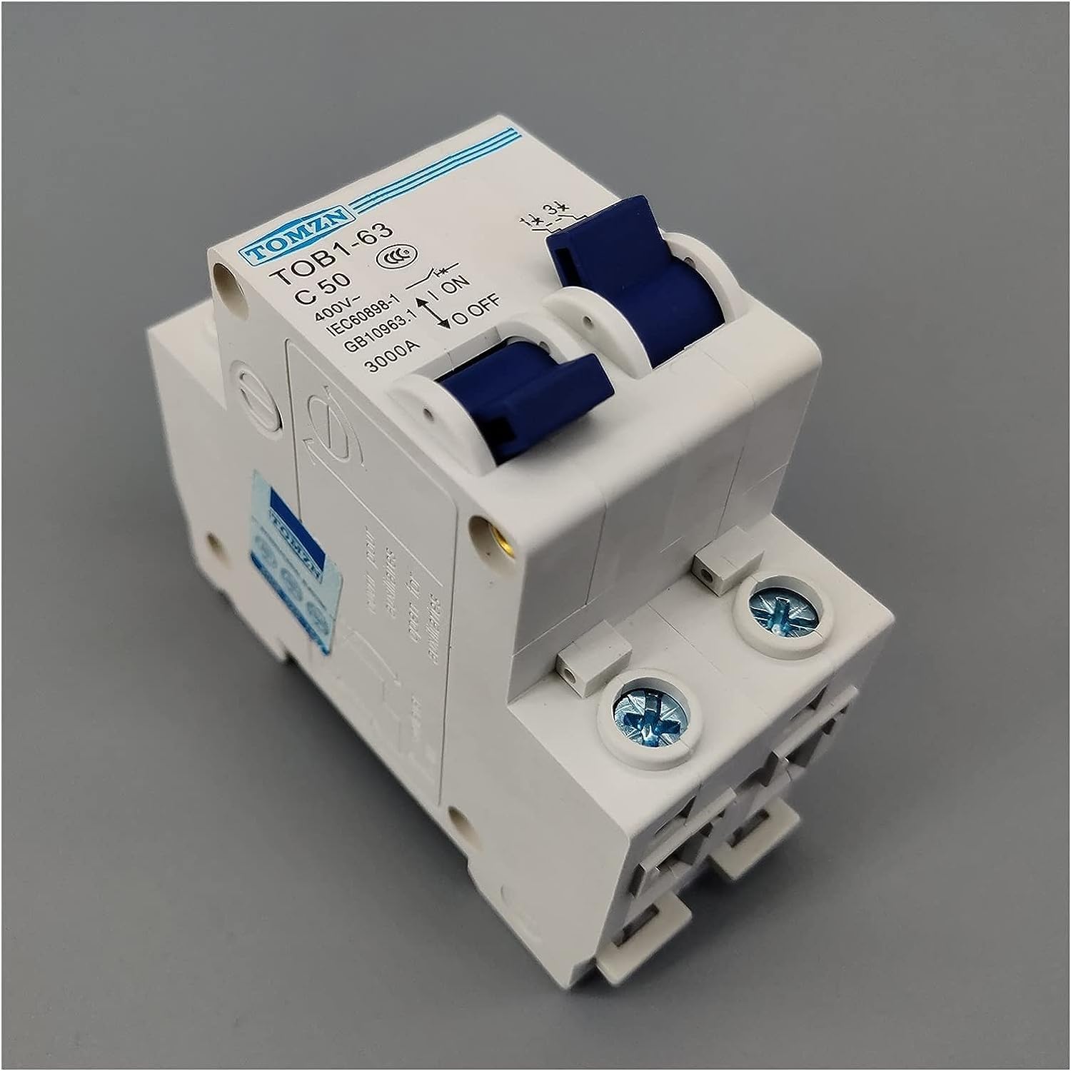 Disyuntor 1P 50A MTS Selector de Línea Eléctrica de 50HZ/60HZ para Cuadro de Luces