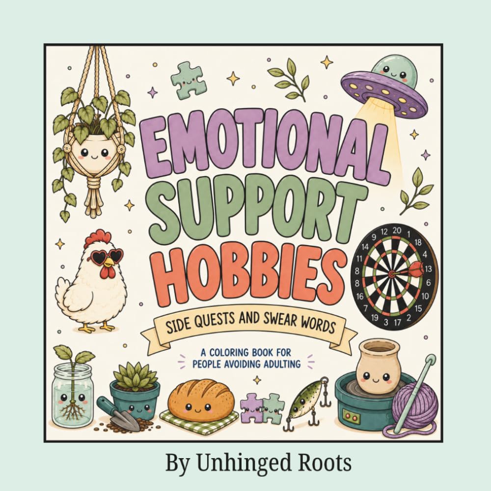 Emotional Support Hobbies: Side Quests and Swear Words