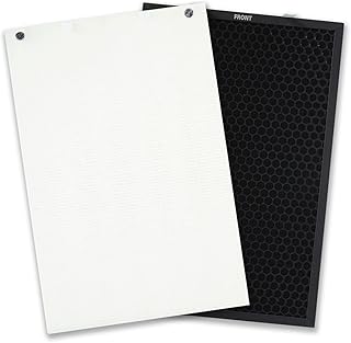 PUREBURG Replacement True HEPA Filter Kit Compatible with Bissell Air220 (2609A) Air Purifier, Replaces Part No. 2678 & 2677,H13 4-Stage Filtration High-efficiency Activated carbon Air Clean Dust