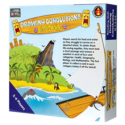 Edupress Drawing Conclusions Game, Blue Level (EP61081)