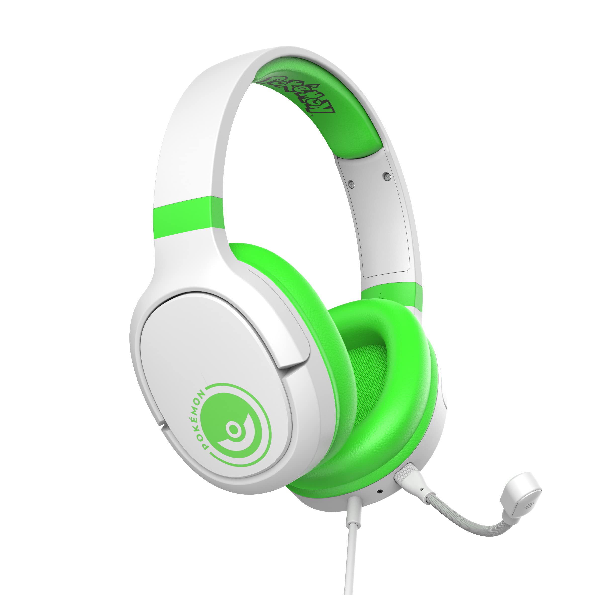 OTL Technologies Auriculares Gaming Pro G1 POKÉMON POKÉ Ball Blanco Y Verde
