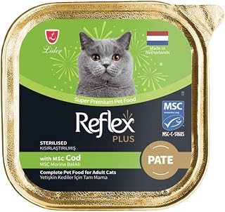 Reflex Plus Pate Balıklı Kısır Kedi Konservesi 85 