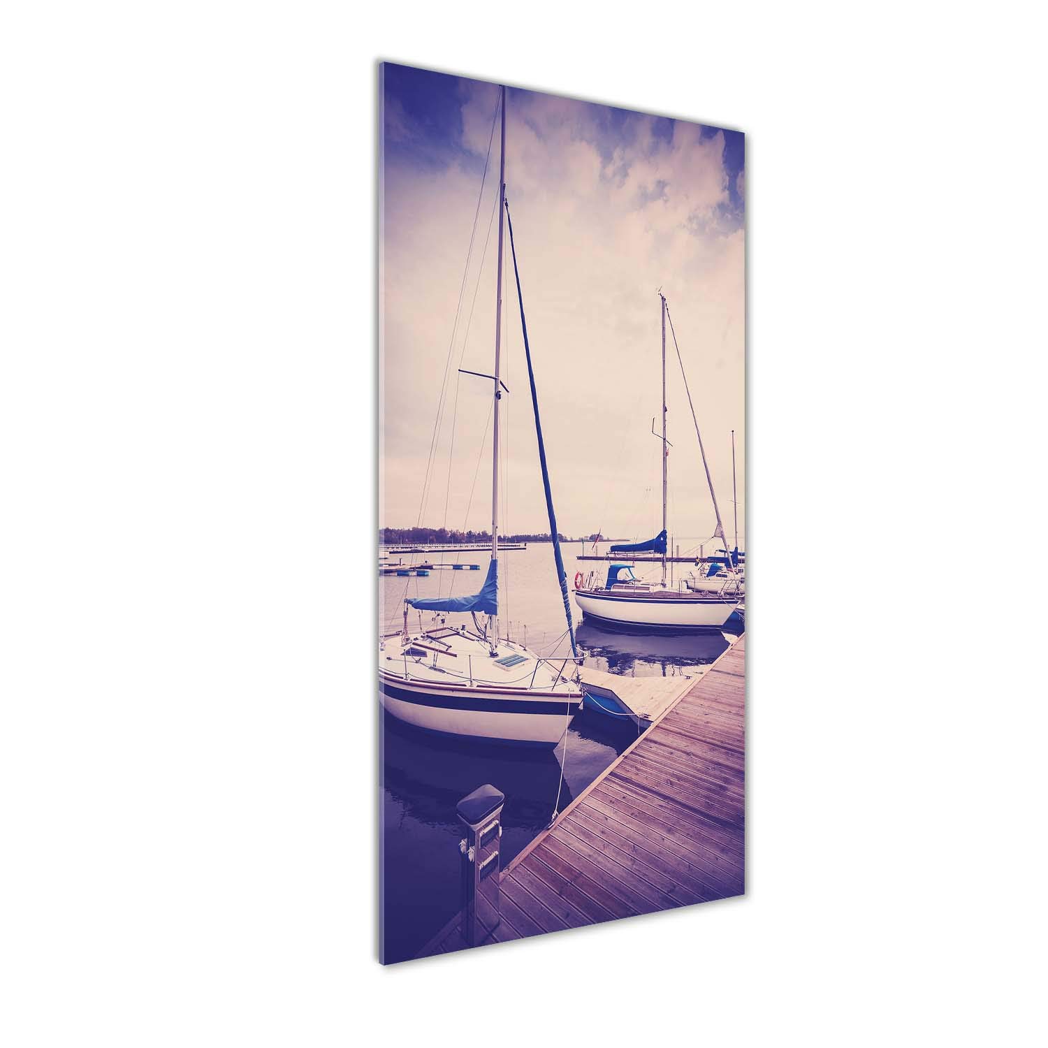 Mural Art en Verre Acrylique 50x125 Tulup - Déco Lumineuse pour Murs Sombres