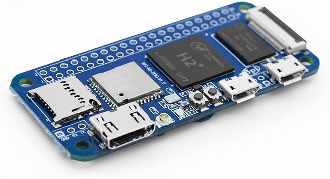 Banana Pi BPI M2 Zero Linux Single Board Computer, Alliwnner H3 Cortex-A7 Quad-core CPU, DDR3 512MB RAM 8GB eMMC, onboard 600MHz GPU for IoT Programming, Compatible with Raspbian Android
